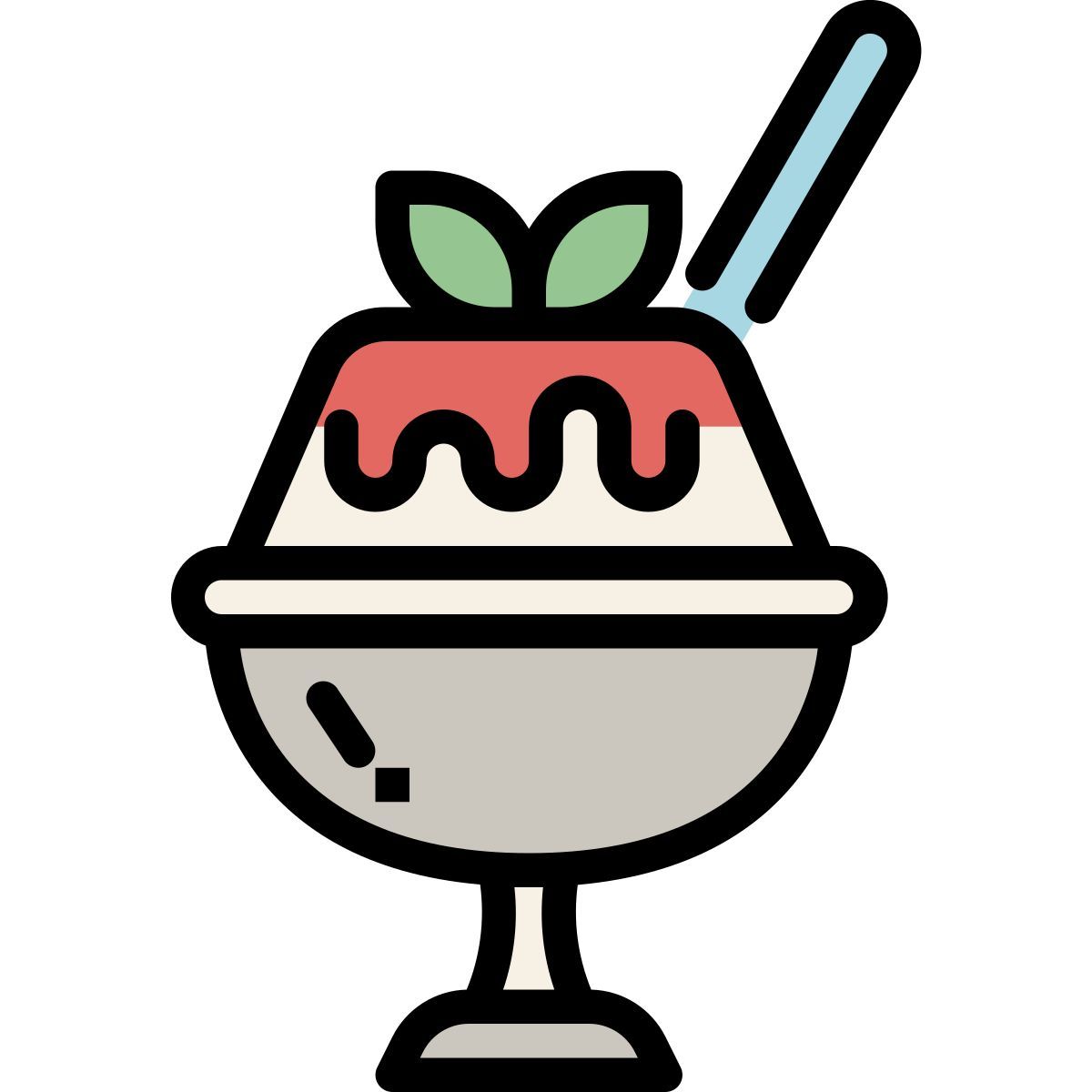 panna cotta icon