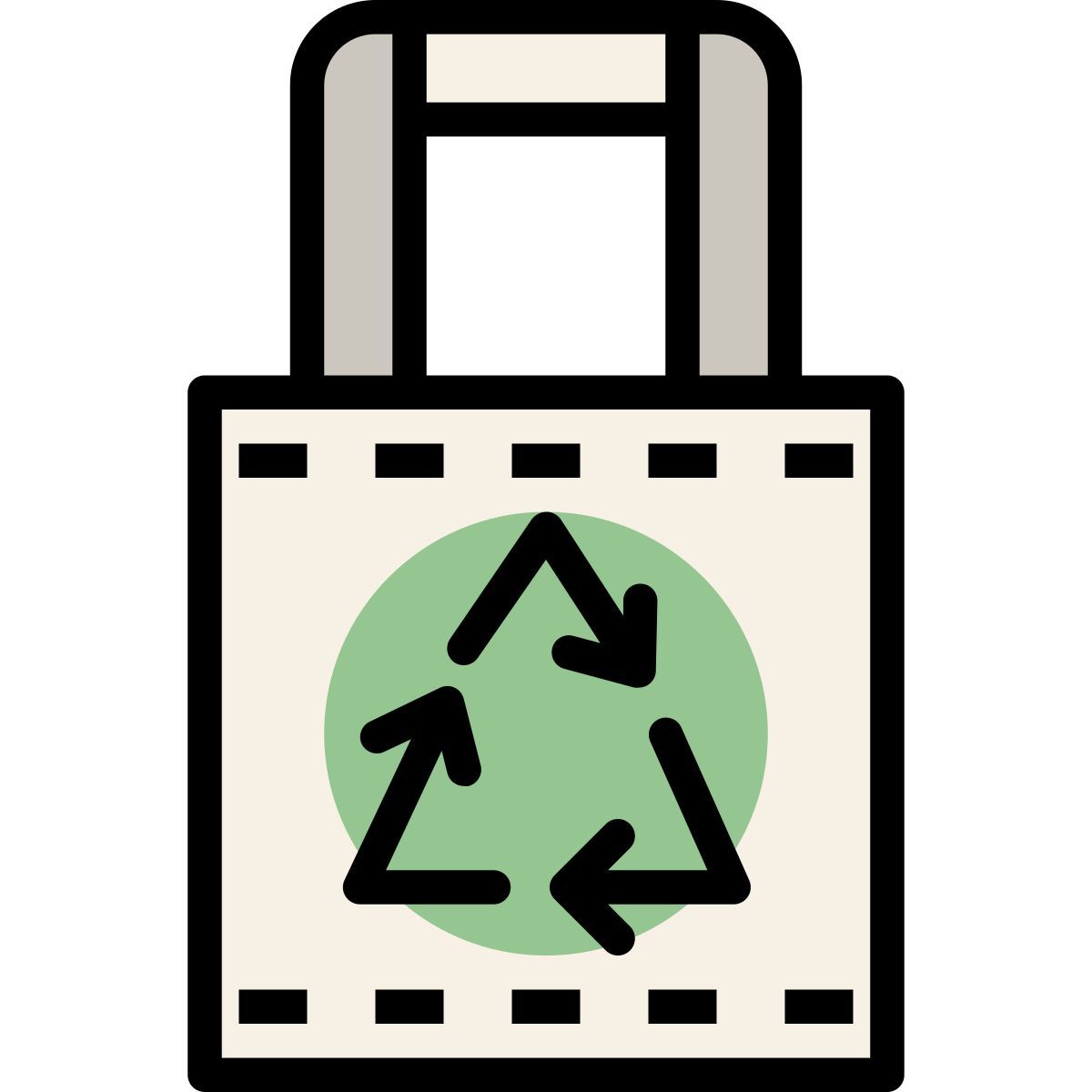 bolsa de reciclaje icon