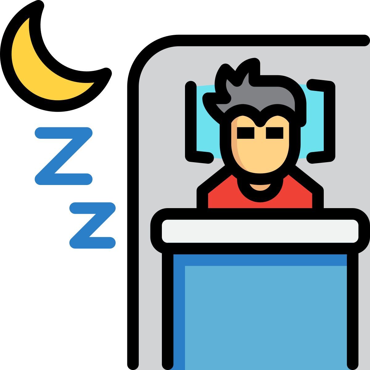 sleeping icon