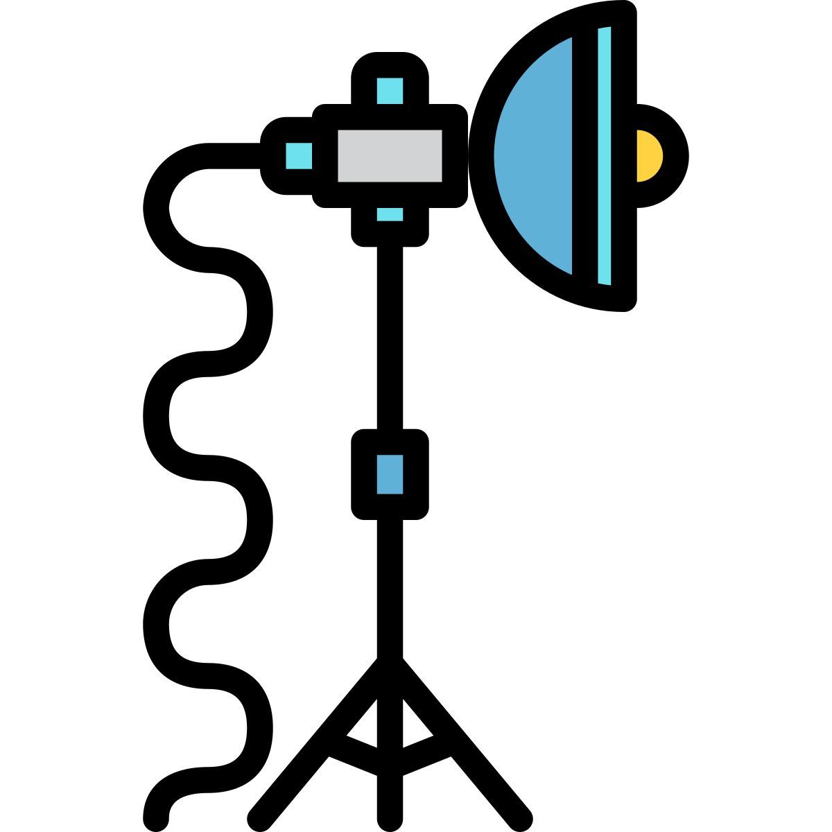 스튜디오 조명 icon