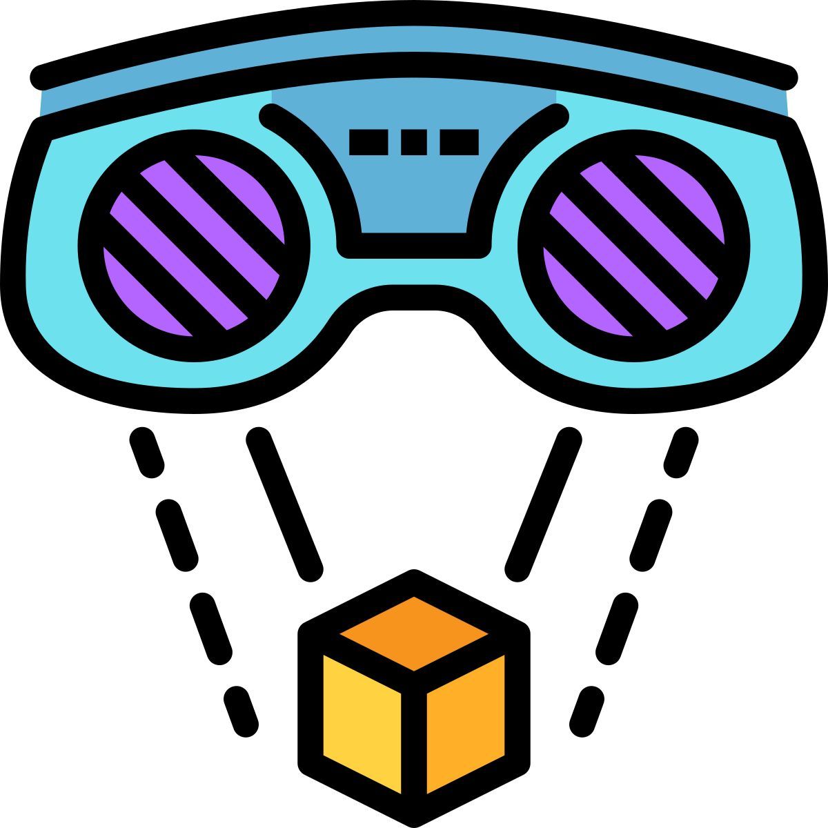 vr goggles icon
