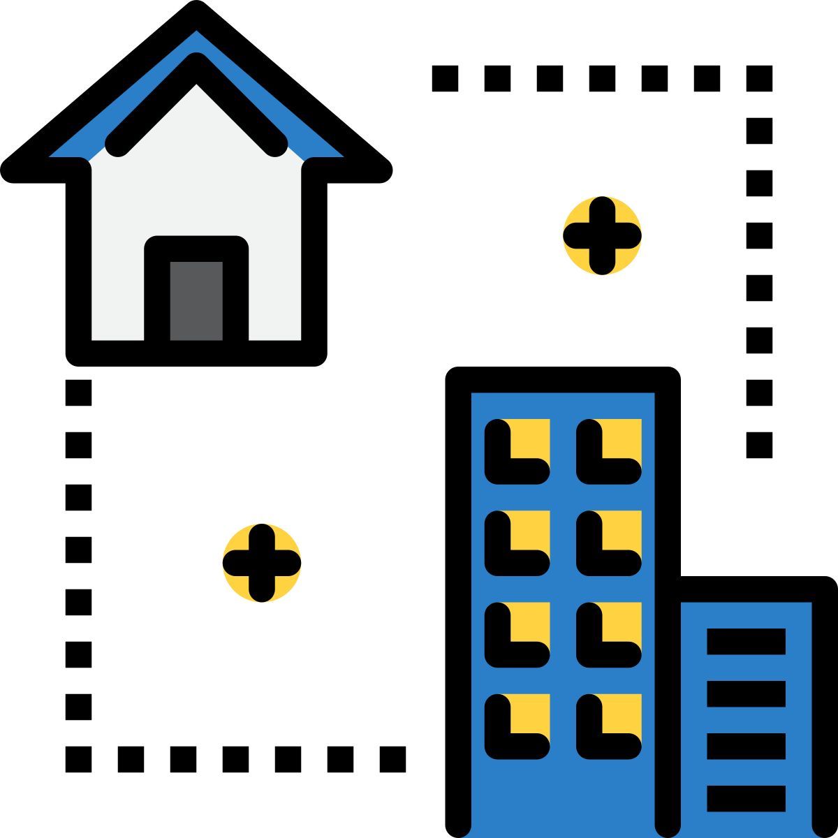 working at home icon
