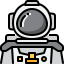 external astronaut-space-tulpahn-outline-color-tulpahn icon