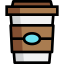 external coffee-fast-food-color-outline-tulpahn-outline-color-tulpahn icon
