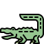 external crocodile-wild-animals-tulpahn-outline-color-tulpahn icon