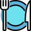 external cutlery-birthday-party-tulpahn-outline-color-tulpahn icon