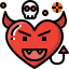external devil-heart-feeling-tulpahn-outline-color-tulpahn icon