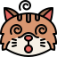 external dizzy-cat-emoji-tulpahn-outline-color-tulpahn icon