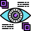 external eye-augmented-reality-tulpahn-outline-color-tulpahn icon
