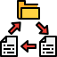 external file-sharing-work-from-home-tulpahn-outline-color-tulpahn icon