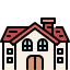 external house-building-tulpahn-outline-color-tulpahn icon
