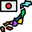 external map-japan-tulpahn-outline-color-tulpahn icon