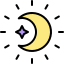 external moon-sun-and-moon-tulpahn-outline-color-tulpahn-1 icon