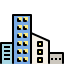 external office-building-tulpahn-outline-color-tulpahn icon