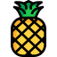 external pineapple-fruit-tulpahn-outline-color-tulpahn icon