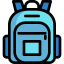 external school-bag-back-to-school-tulpahn-outline-color-tulpahn icon