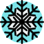 external snowflake-christmas-tulpahn-outline-color-tulpahn icon