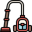 external vacuum-cleaner-hygiene-tulpahn-outline-color-tulpahn icon