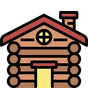 external cabin-building-tulpahn-outline-color-tulpahn icon