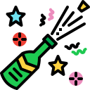 external champagne-new-year-tulpahn-outline-color-tulpahn icon