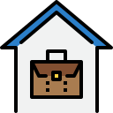 external home-office-work-from-home-tulpahn-outline-color-tulpahn icon