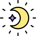 external moon-sun-and-moon-tulpahn-outline-color-tulpahn-1 icon