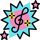 external music-new-year-tulpahn-outline-color-tulpahn icon