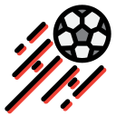 external shoot-soccer-tulpahn-outline-color-tulpahn icon