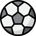 external soccer-ball-soccer-tulpahn-outline-color-tulpahn icon
