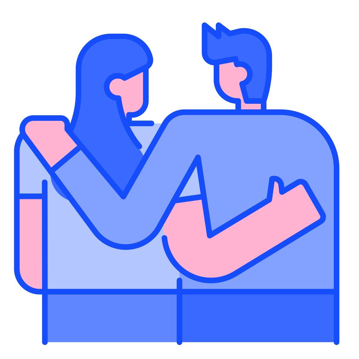 カップル男性女性 icon