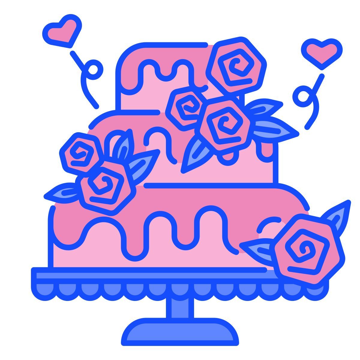 wedding cake icon