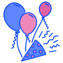 external balloon-party-and-celebration-two-tone-chattapat- icon