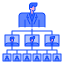 external organization-business-management-two-tone-chattapat- icon