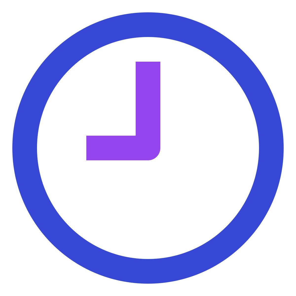 clock nine icon