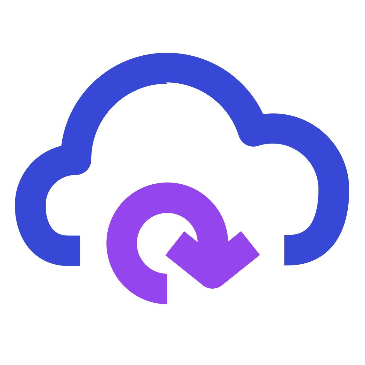cloud redo icon