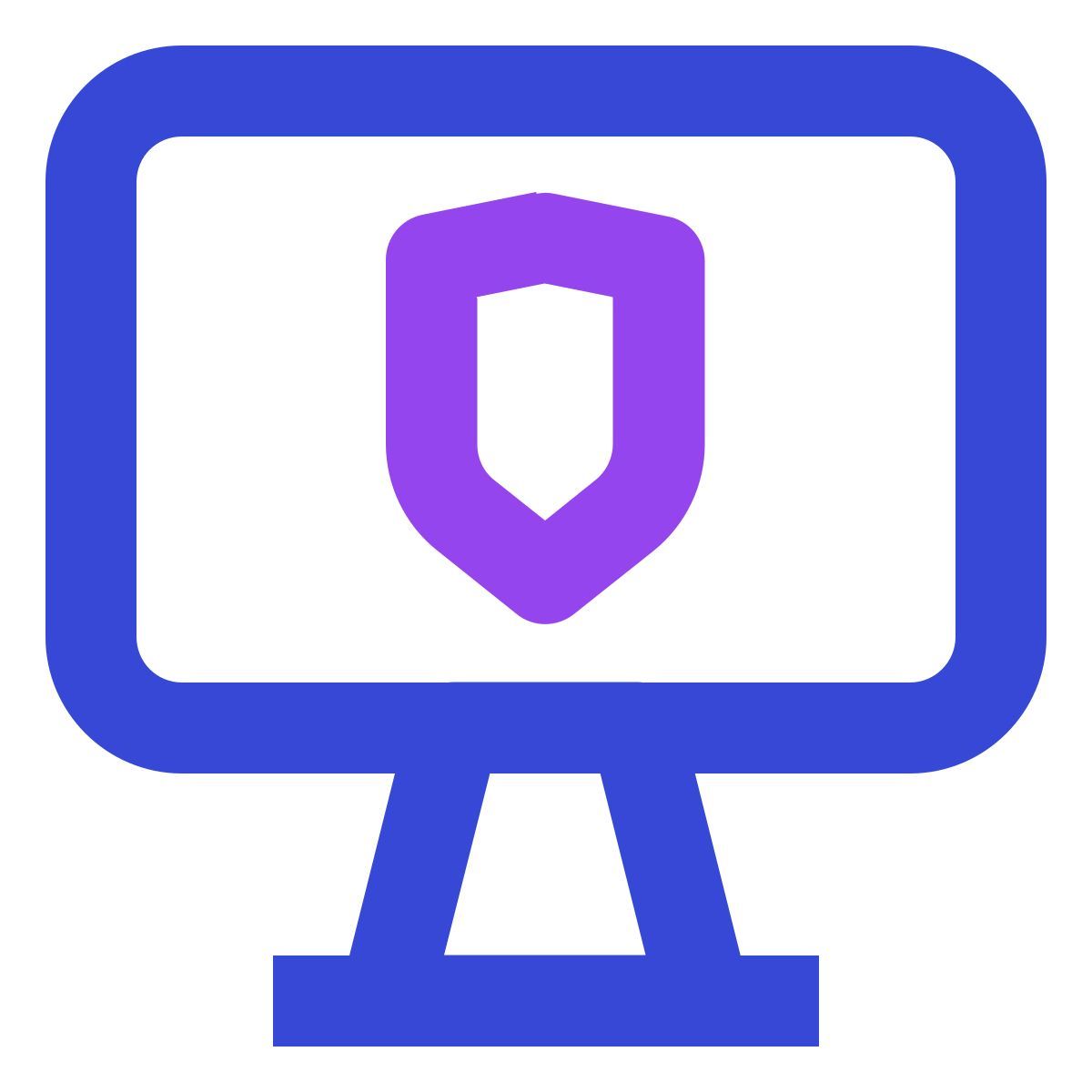 computer shield icon