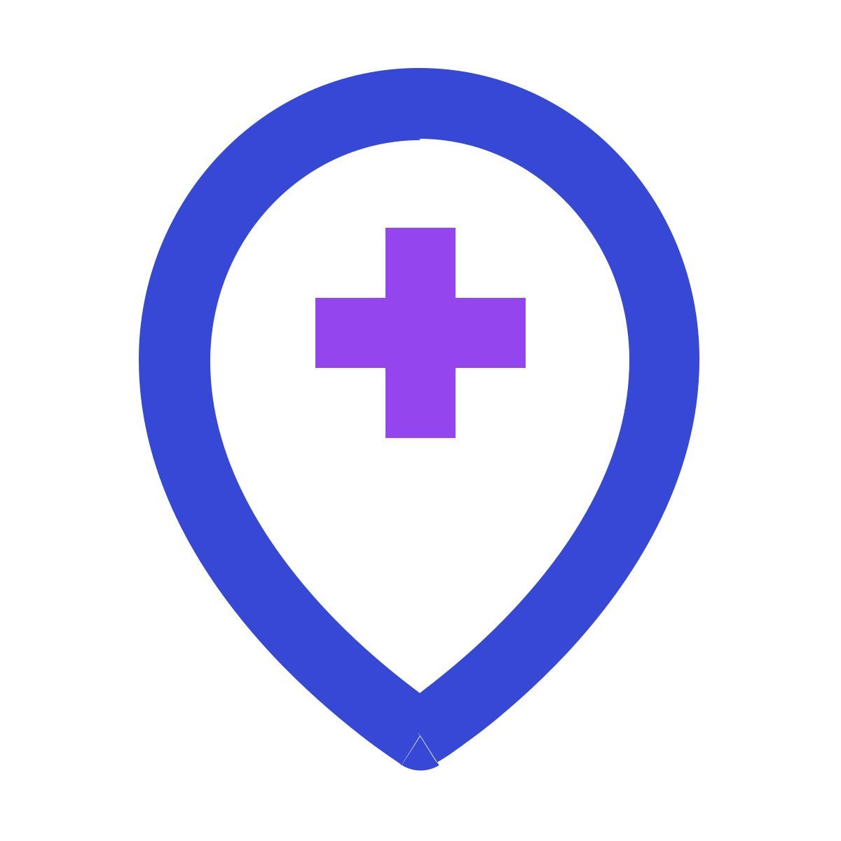 map marker plus icon