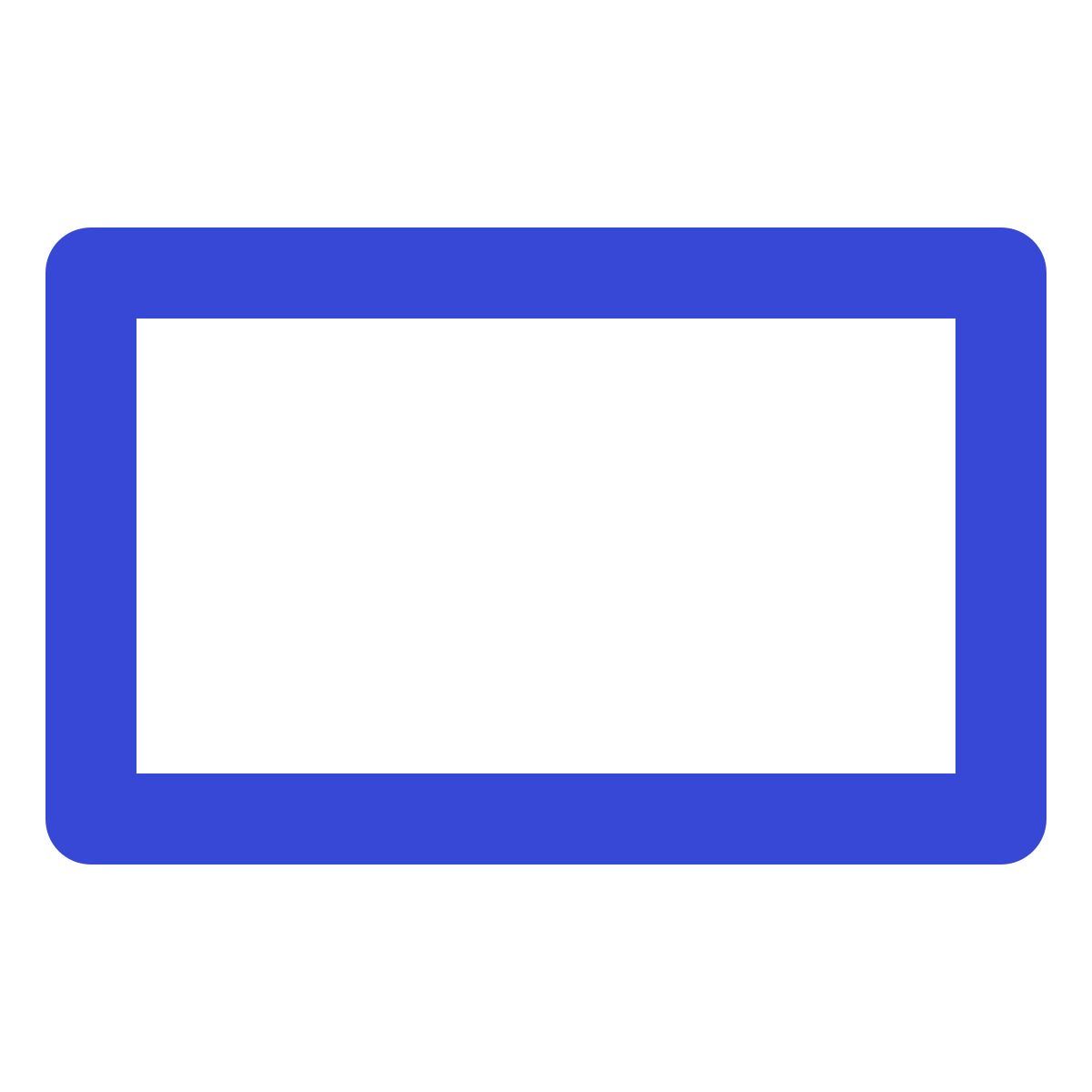 rectangle icon