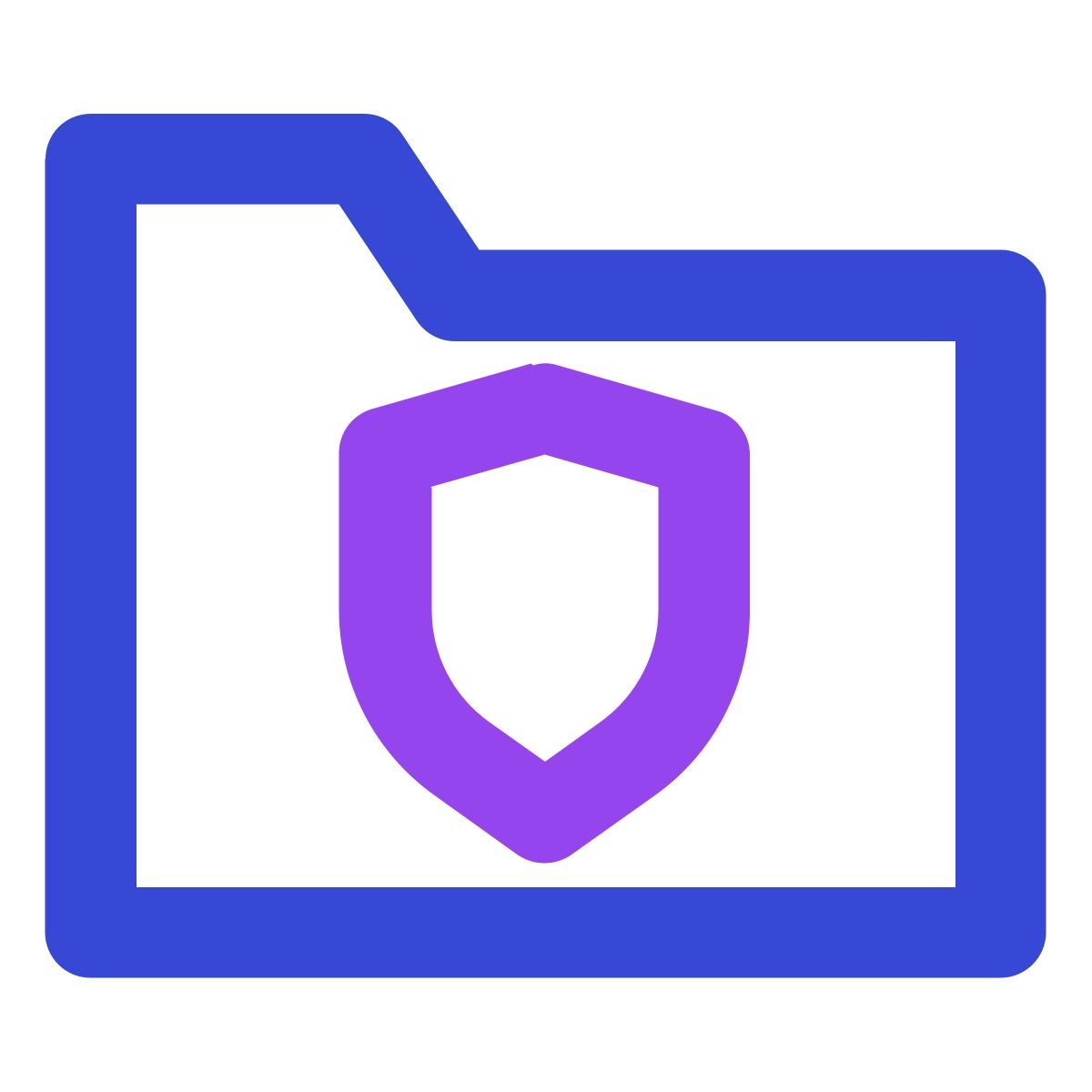 dossier de protection icon