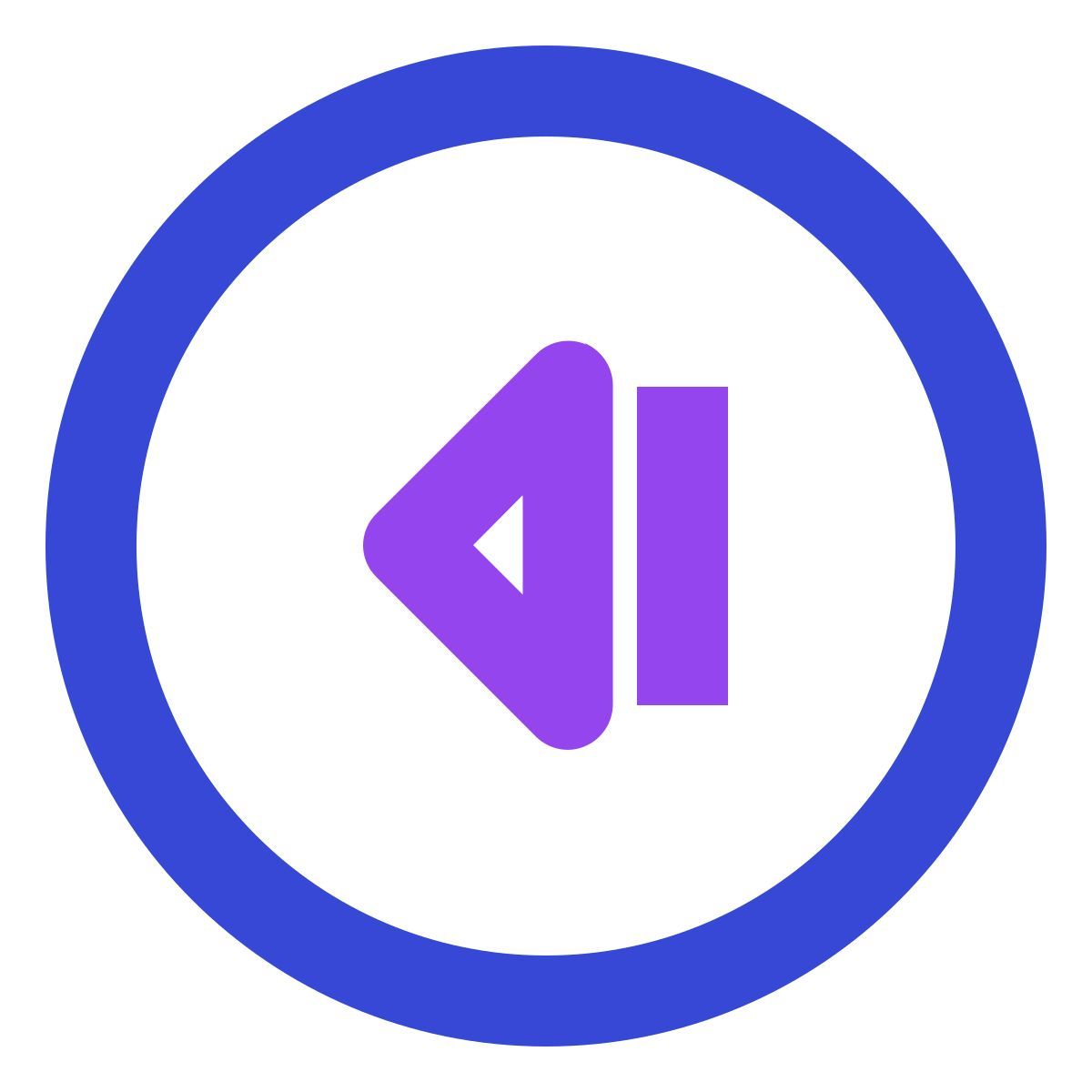 step backward circle icon