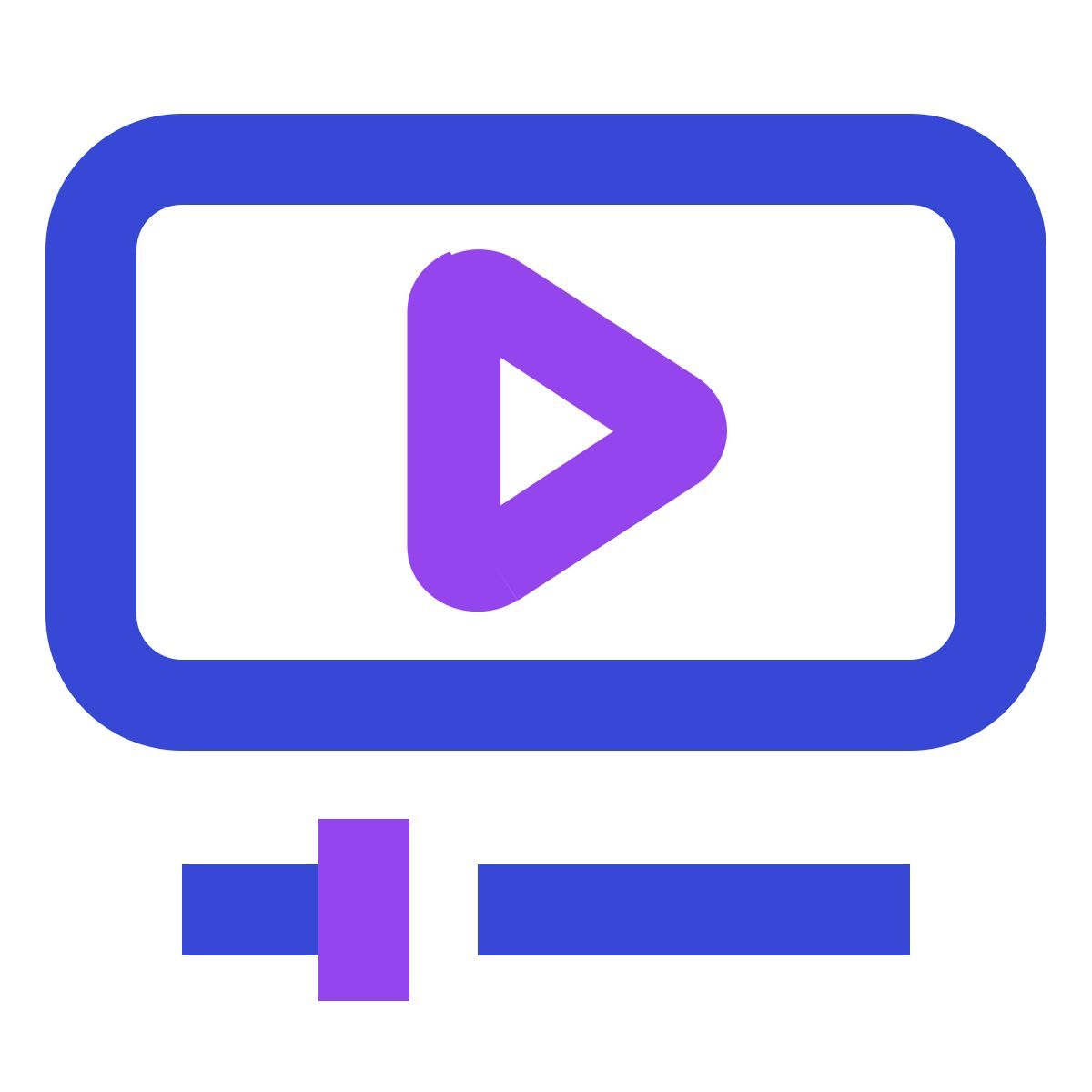 video slider icon