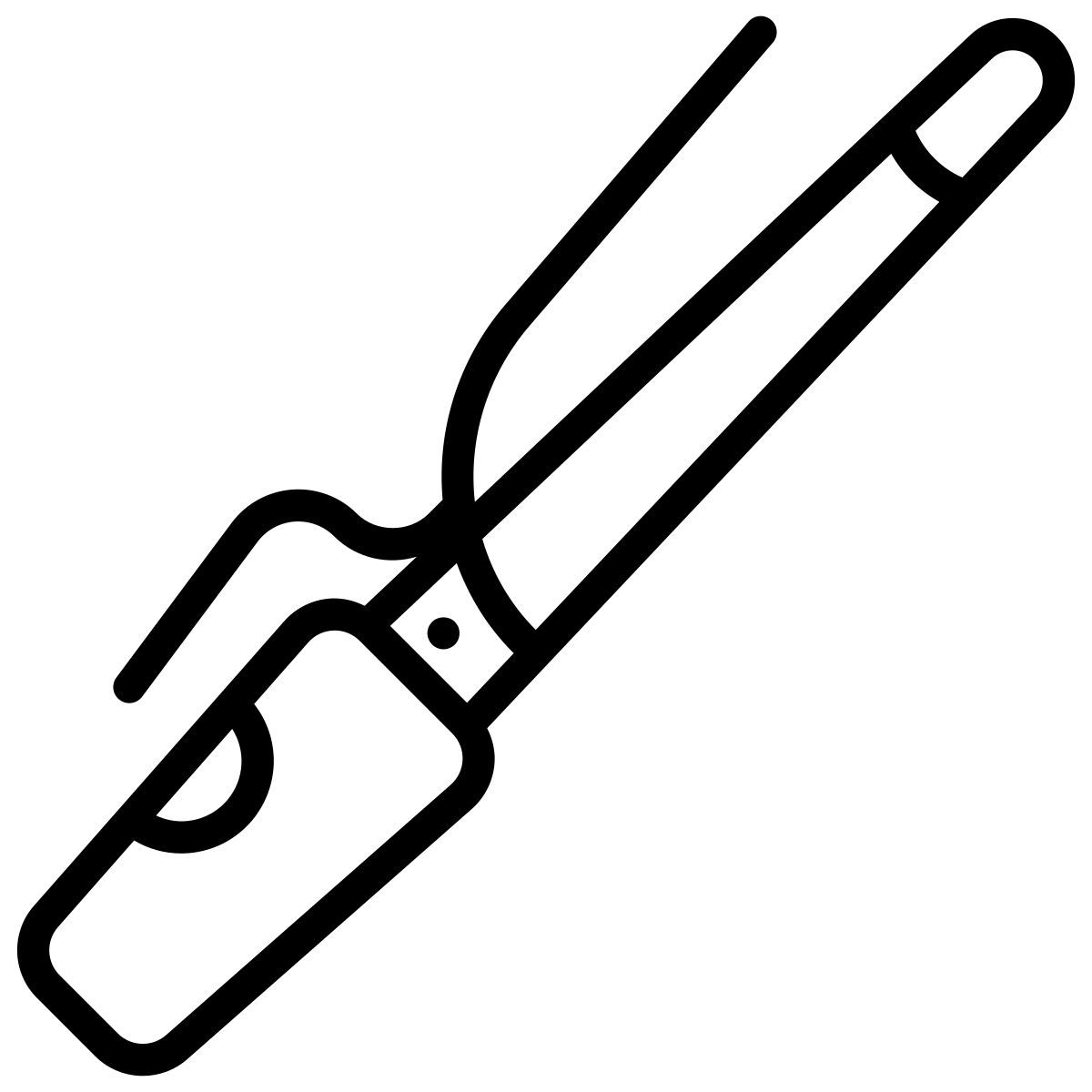 Fer à friser icon