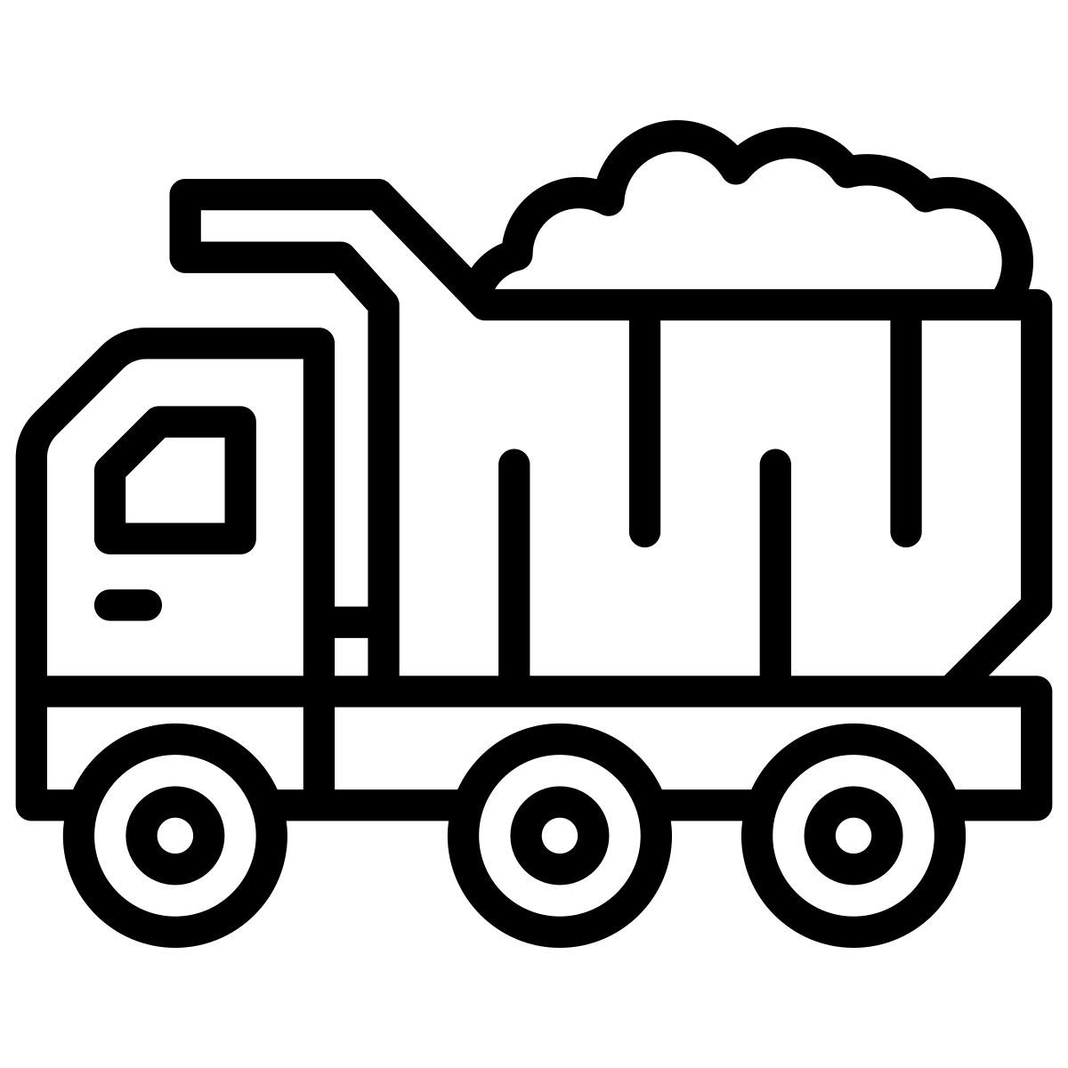 sand truck icon