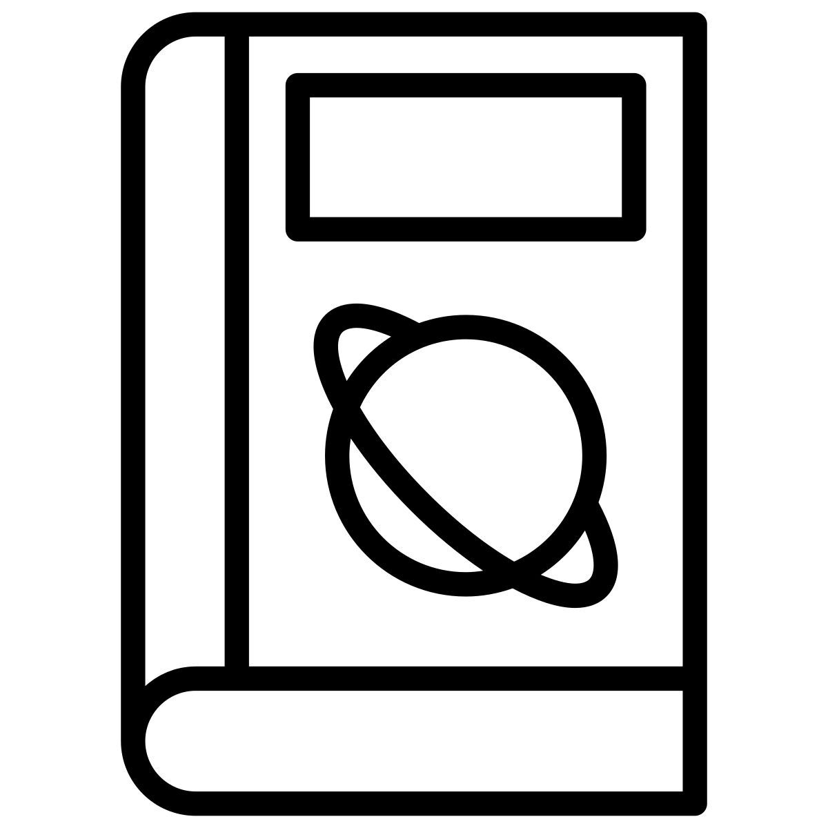 astronomy book icon