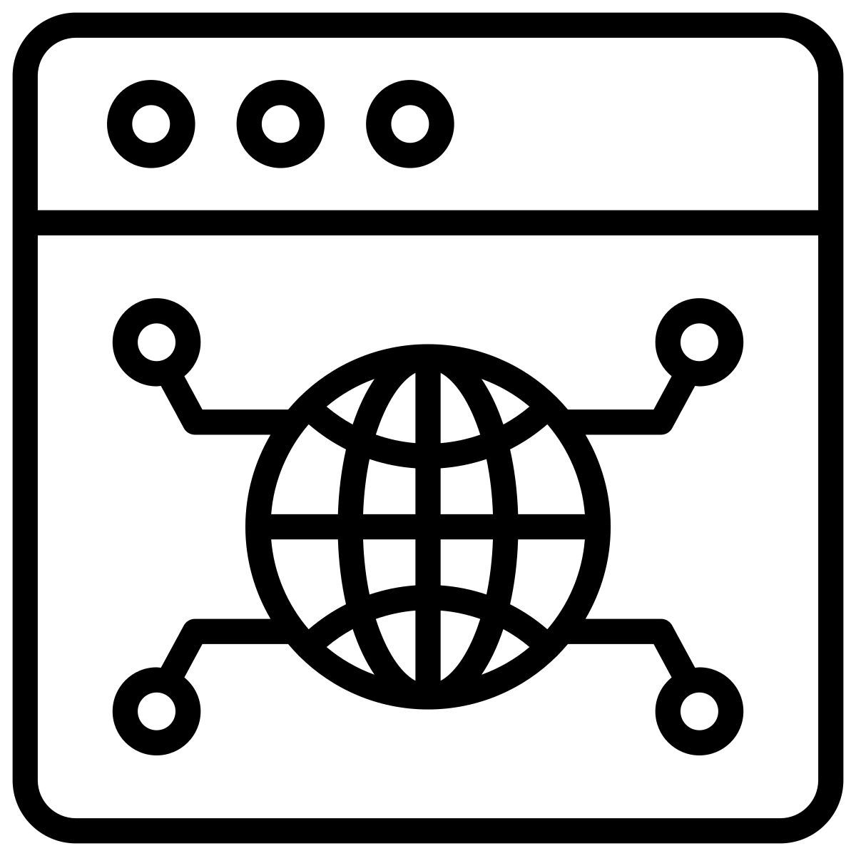 global connection icon