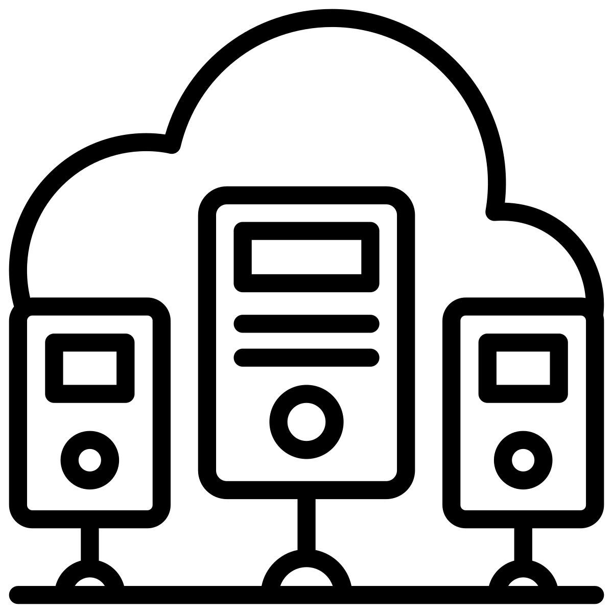 cloud data icon