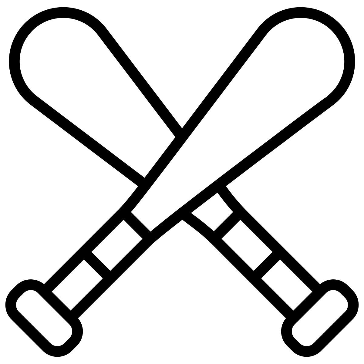 baseball bats icon