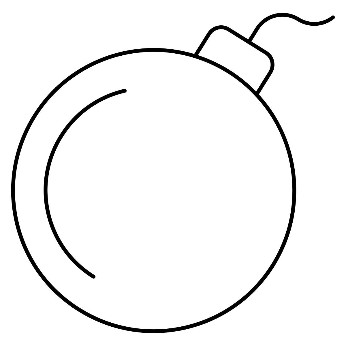 bomba con temporizador icon