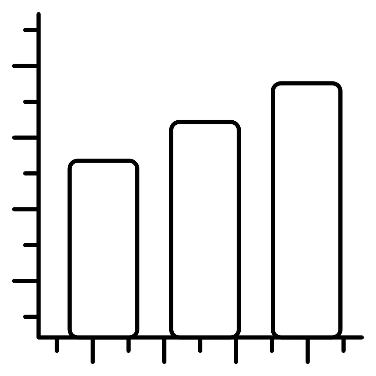 bar chart icon