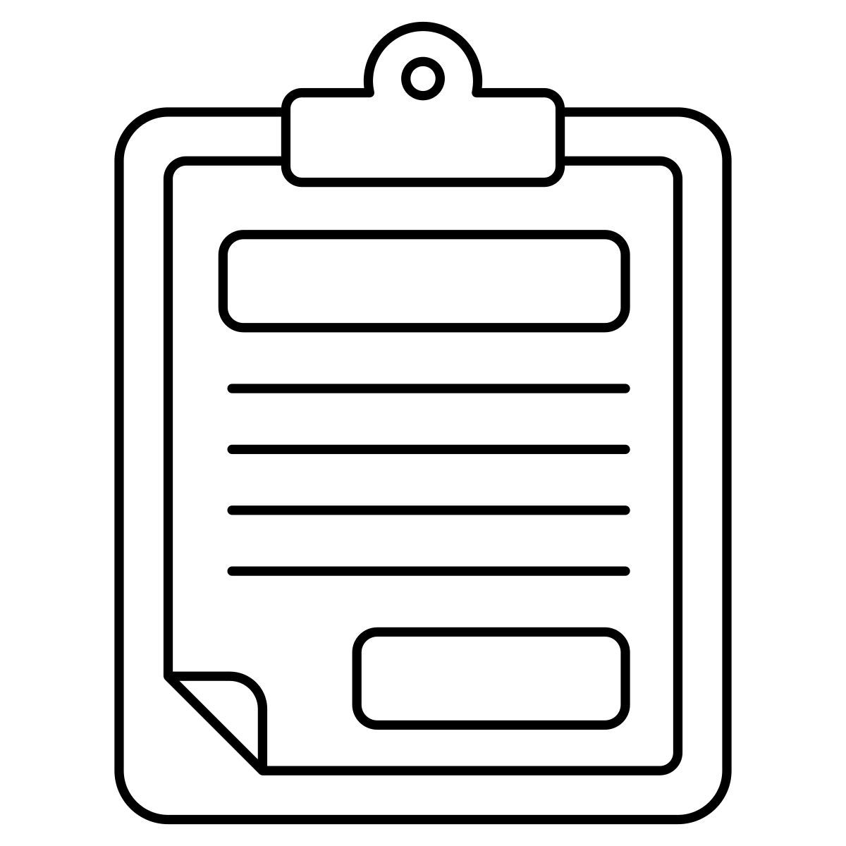 clipboard icon